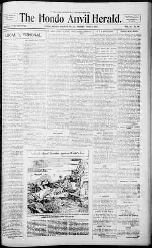 The Hondo Anvil Herald. (Hondo, Tex.), Vol. 47, No. 46, Ed. 1 Friday, June 2, 1933