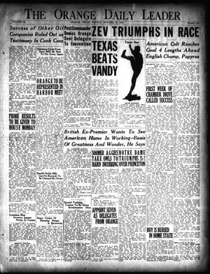 The Orange Daily Leader (Orange, Tex.), Vol. 9, No. 245, Ed. 1 Sunday, October 21, 1923
