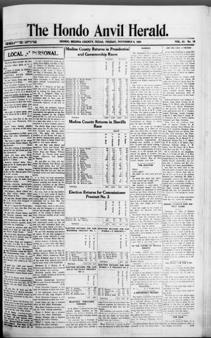 The Hondo Anvil Herald. (Hondo, Tex.), Vol. 43, No. 16, Ed. 1 Friday, November 9, 1928
