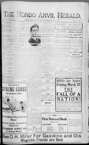The Hondo Anvil Herald. (Hondo, Tex.), Vol. 31, No. 34, Ed. 1 Saturday, March 24, 1917