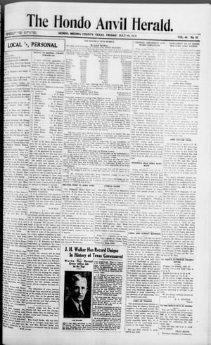 The Hondo Anvil Herald. (Hondo, Tex.), Vol. 44, No. 52, Ed. 1 Friday, July 18, 1930