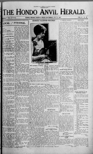 The Hondo Anvil Herald. (Hondo, Tex.), Vol. 41, No. 49, Ed. 1 Saturday, July 2, 1927