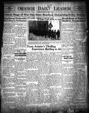 Orange Daily Leader (Orange, Tex.), Vol. 14, No. 14, Ed. 1 Tuesday, February 12, 1918
