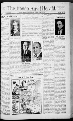 The Hondo Anvil Herald. (Hondo, Tex.), Vol. 46, No. 49, Ed. 1 Friday, June 24, 1932