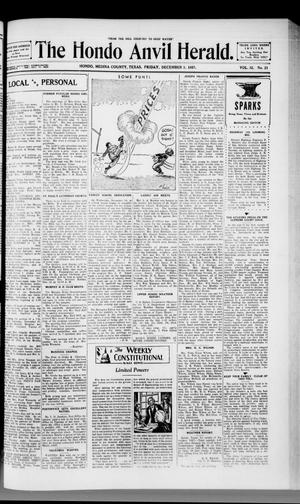 The Hondo Anvil Herald. (Hondo, Tex.), Vol. 52, No. 21, Ed. 1 Friday, December 3, 1937