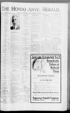 The Hondo Anvil Herald. (Hondo, Tex.), Vol. 28, No. 23, Ed. 1 Saturday, January 10, 1914