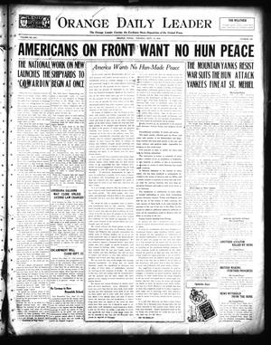 Orange Daily Leader (Orange, Tex.), Vol. 14, No. 180, Ed. 1 Tuesday, September 17, 1918
