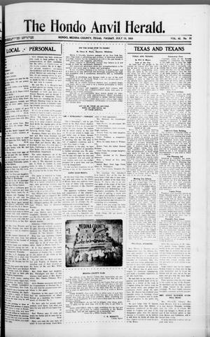The Hondo Anvil Herald. (Hondo, Tex.), Vol. 42, No. 51, Ed. 1 Friday, July 13, 1928