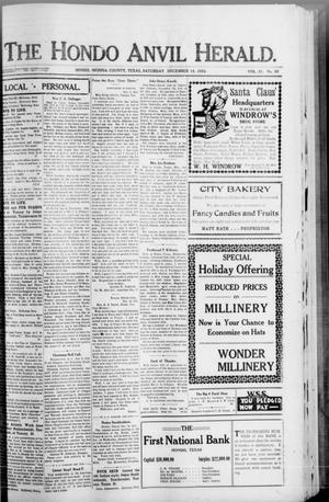 The Hondo Anvil Herald. (Hondo, Tex.), Vol. 33, No. 20, Ed. 1 Saturday, December 14, 1918