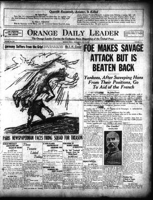 Orange Daily Leader (Orange, Tex.), Vol. 14, No. 131, Ed. 1 Wednesday, July 17, 1918