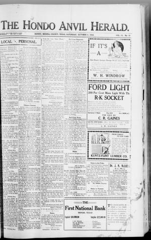 The Hondo Anvil Herald. (Hondo, Tex.), Vol. 33, No. 10, Ed. 1 Saturday, October 5, 1918