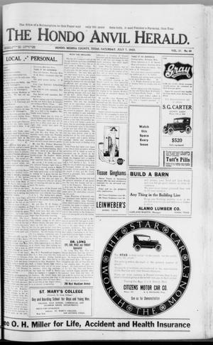 The Hondo Anvil Herald. (Hondo, Tex.), Vol. 37, No. 49, Ed. 1 Saturday, July 7, 1923