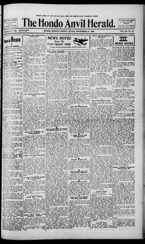 The Hondo Anvil Herald. (Hondo, Tex.), Vol. 60, No. 12, Ed. 1 Friday, September 21, 1945