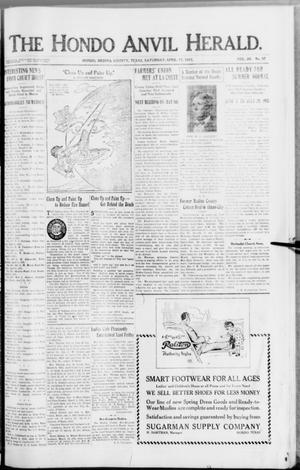 The Hondo Anvil Herald. (Hondo, Tex.), Vol. 29, No. 37, Ed. 1 Saturday, April 17, 1915