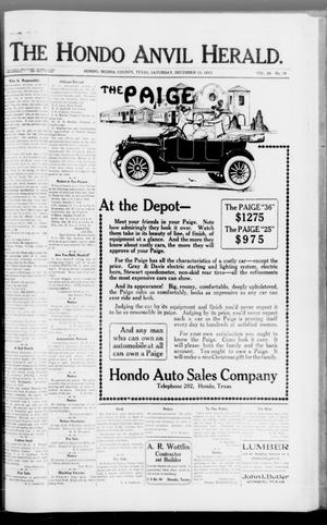 The Hondo Anvil Herald. (Hondo, Tex.), Vol. 28, No. 19, Ed. 1 Saturday, December 13, 1913