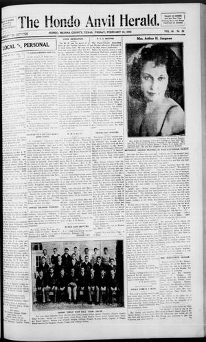 The Hondo Anvil Herald. (Hondo, Tex.), Vol. 46, No. 30, Ed. 1 Friday, February 12, 1932