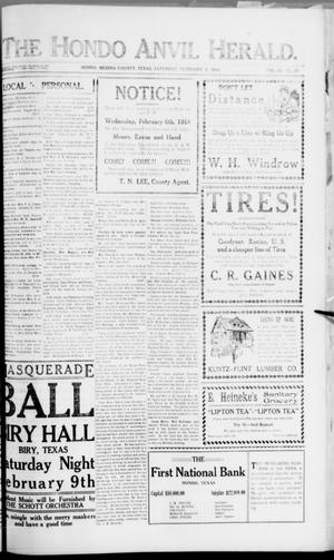 The Hondo Anvil Herald. (Hondo, Tex.), Vol. 32, No. 27, Ed. 1 Saturday, February 2, 1918