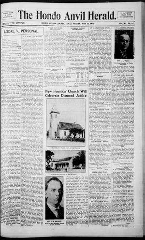 The Hondo Anvil Herald. (Hondo, Tex.), Vol. 47, No. 43, Ed. 1 Friday, May 12, 1933