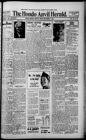 The Hondo Anvil Herald. (Hondo, Tex.), Vol. 60, No. 23, Ed. 1 Friday, December 7, 1945