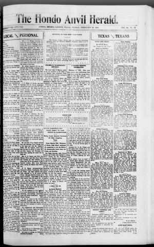 The Hondo Anvil Herald. (Hondo, Tex.), Vol. 44, No. 32, Ed. 1 Friday, February 28, 1930
