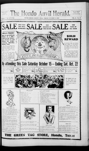 The Hondo Anvil Herald. (Hondo, Tex.), Vol. 47, No. 13, Ed. 1 Friday, October 14, 1932