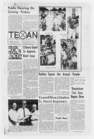 Primary view of object titled 'The Bellaire & Southwestern Texan (Bellaire, Tex.), Vol. 16, No. 21, Ed. 1 Wednesday, July 9, 1969'.