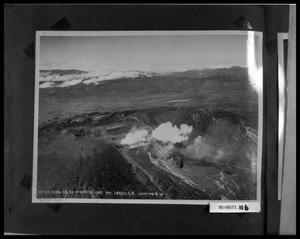 Aerial View of Volcano