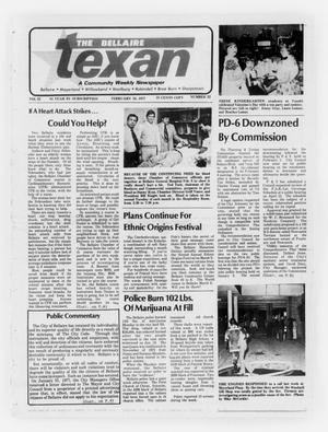 The Bellaire Texan (Bellaire, Tex.), Vol. 25, No. 22, Ed. 1 Wednesday, February 16, 1977