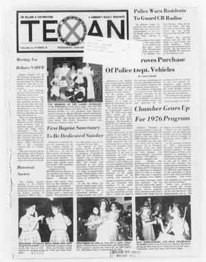 The Bellaire & Southwestern Texan (Bellaire, Tex.), Vol. 24, No. 36, Ed. 1 Wednesday, January 7, 1976