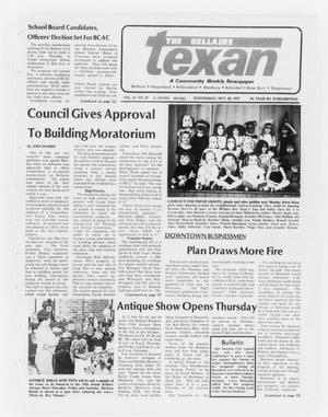Primary view of object titled 'The Bellaire Texan (Bellaire, Tex.), Vol. 24, No. 25, Ed. 1 Wednesday, October 26, 1977'.