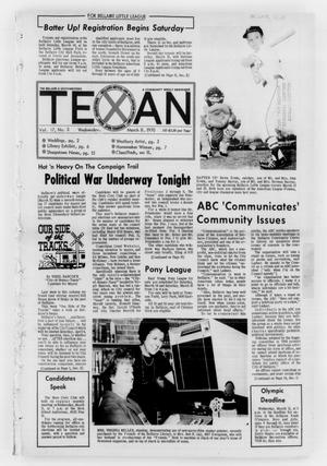 Primary view of object titled 'The Bellaire & Southwestern Texan (Bellaire, Tex.), Vol. 17, No. 3, Ed. 1 Wednesday, March 11, 1970'.