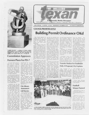 The Bellaire Texan (Bellaire, Tex.), Vol. 24, No. 23, Ed. 1 Wednesday, October 12, 1977