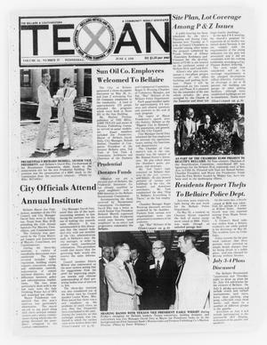 Primary view of object titled 'The Bellaire & Southwestern Texan (Bellaire, Tex.), Vol. 24, No. 37, Ed. 1 Wednesday, June 2, 1976'.