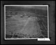 Photograph: Aerial View of Airships and Field