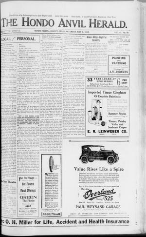 The Hondo Anvil Herald. (Hondo, Tex.), Vol. 37, No. 40, Ed. 1 Saturday, May 5, 1923