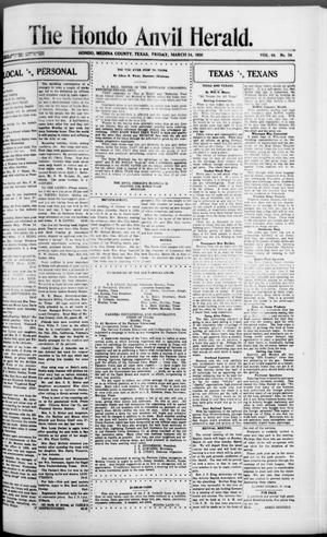 The Hondo Anvil Herald. (Hondo, Tex.), Vol. 44, No. 34, Ed. 1 Friday, March 14, 1930