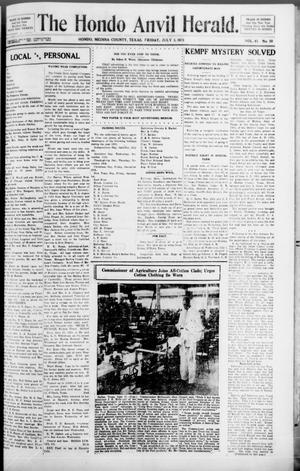 The Hondo Anvil Herald. (Hondo, Tex.), Vol. 45, No. 50, Ed. 1 Friday, July 3, 1931