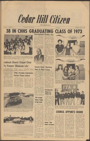 Cedar Hill Citizen (Cedar Hill, Tex.), Vol. 1, No. 46, Ed. 1 Thursday, May 24, 1973