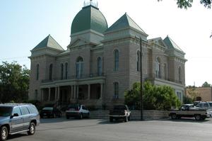 Primary view of object titled 'Crockett County Courthouse, Ozona'.
