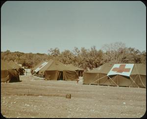[Photograph of Red Cross Tents]
