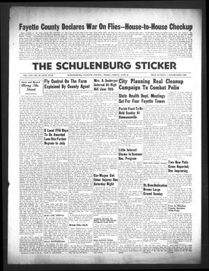 The Schulenburg Sticker (Schulenburg, Tex.), Vol. 57, No. 46, Ed. 1 Friday, June 20, 1952