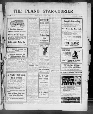 Primary view of object titled 'The Plano Star-Courier (Plano, Tex.), Vol. 41, No. 36, Ed. 1 Friday, October 15, 1920'.