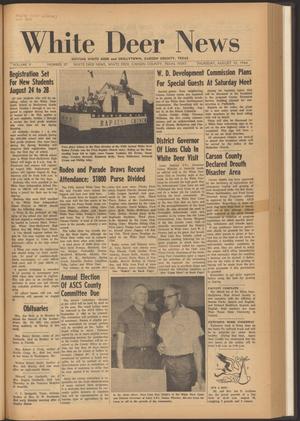 White Deer News (White Deer, Tex.), Vol. 5, No. 27, Ed. 1 Thursday, August 13, 1964