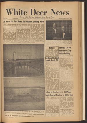 White Deer News (White Deer, Tex.), Vol. 3, No. 24, Ed. 1 Thursday, August 30, 1962