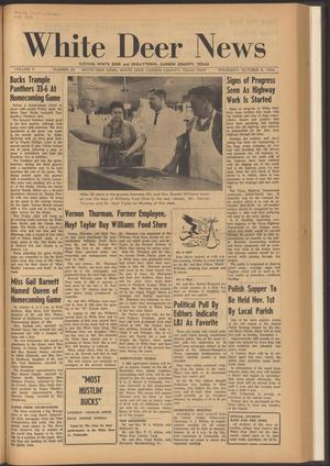 White Deer News (White Deer, Tex.), Vol. 5, No. 35, Ed. 1 Thursday, October 8, 1964