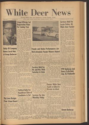 White Deer News (White Deer, Tex.), Vol. 3, No. 22, Ed. 1 Thursday, August 16, 1962