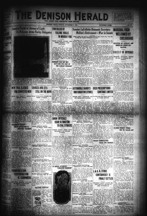 The Denison Herald (Denison, Tex.), No. 87, Ed. 1 Sunday, November 6, 1921