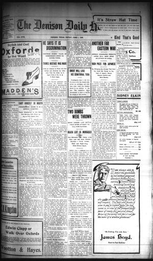 The Denison Daily Herald. (Denison, Tex.), Vol. 17, No. 277, Ed. 1 Friday, June 1, 1906