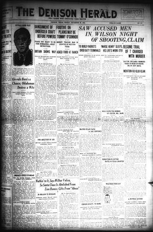 The Denison Herald (Denison, Tex.), No. 127, Ed. 1 Friday, December 23, 1921