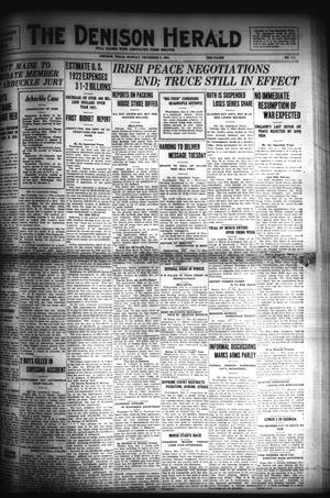 The Denison Herald (Denison, Tex.), No. 111, Ed. 1 Monday, December 5, 1921